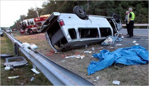 church van accident