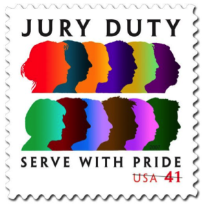 jury duty stamp